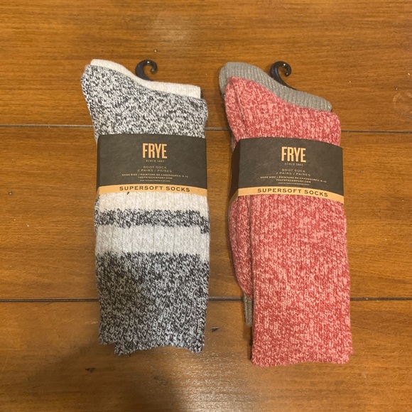 NWT Frye supersoft boot socks 4 pairs